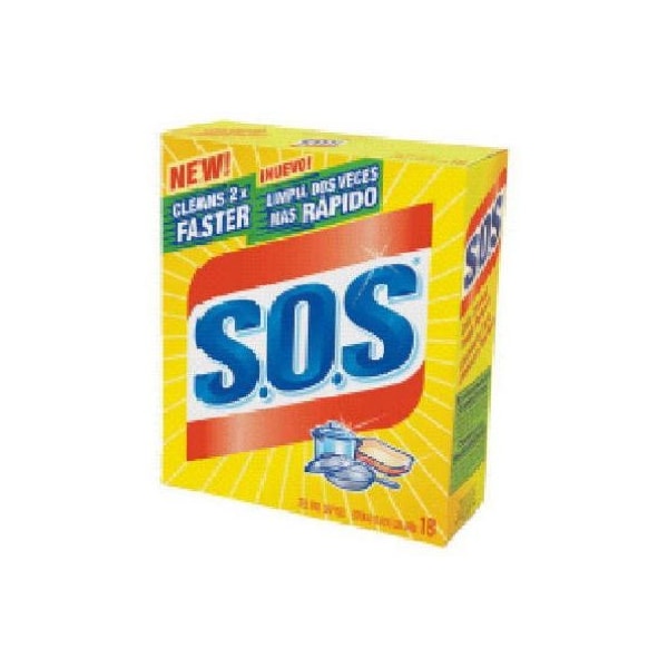 Clorox 18CT SOS Wool Soap Pad 98018 Zoro